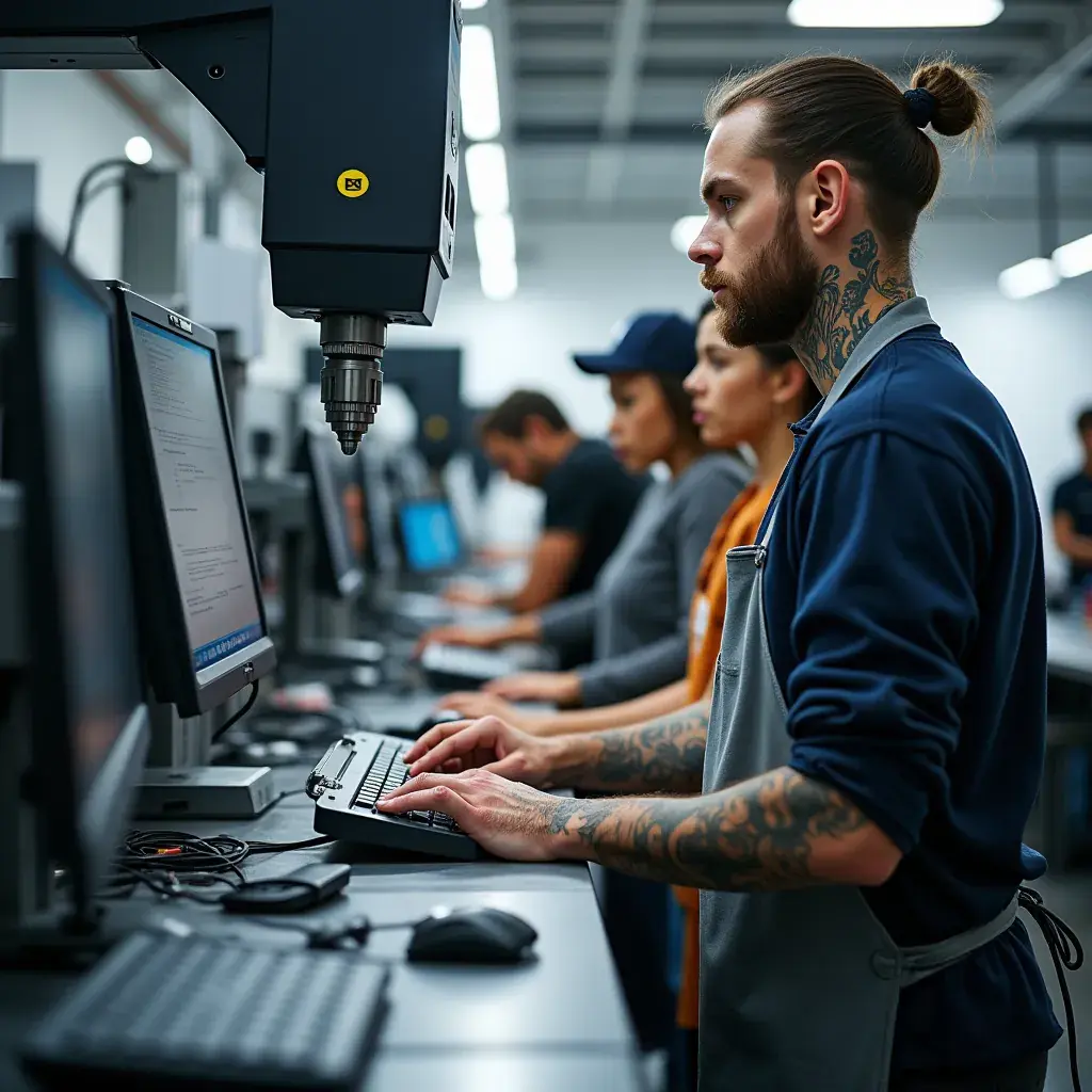 Team working together